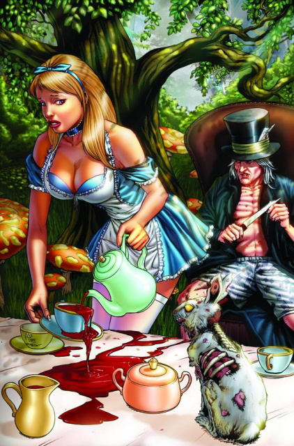 Grimm Fairy Tales: Wonderland - Down the Rabbit Hole #3 (Spay Cover)