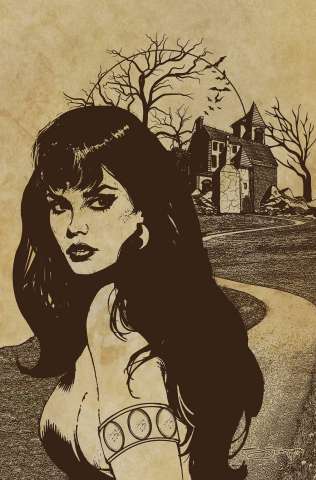 Vampirella: Dead Flowers #1 (Frazetta Foil Virgin Cover)