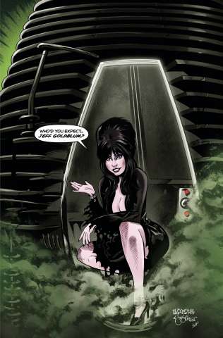 Elvira in Horrorland #5 (30 Copy Acosta Virgin Cover)