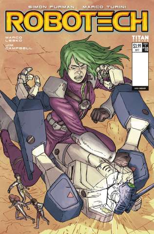Robotech #10 (Roy Cover)