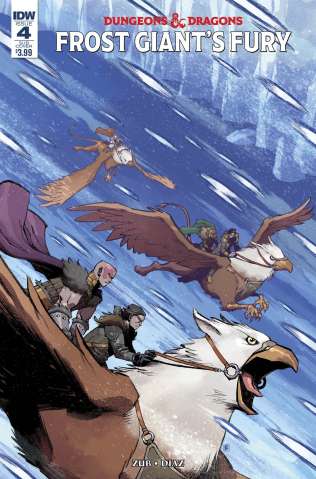Dungeons & Dragons: Frost Giant's Fury #4 (Subscription Cover)