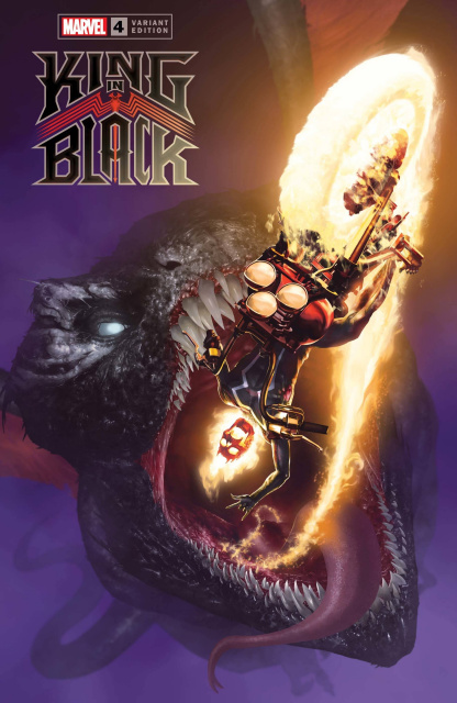 King in Black #4 (Dragon Rahzzah Cover)