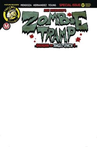 Zombie Tramp #57 (Blank Sketch Cover)