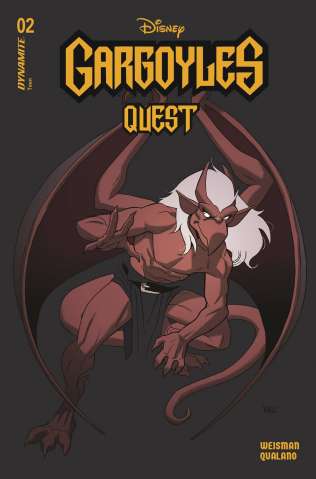 Gargoyles Quest #4 (Moss Color Bleed Cover)