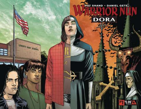 Warrior Nun: Dora #1 (Wrap Cover)