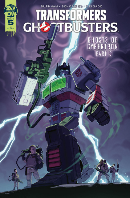 The Transformers / Ghostbusters #5 (10 Copy Stanley Cover)