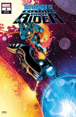 Revenge of the Cosmic Ghost Rider #4 (Hamner Cover)