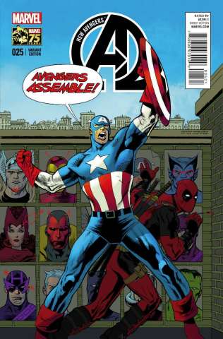 New Avengers #25 (Deadpool Cover)