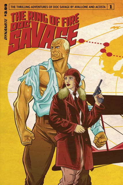 Doc Savage: The Ring of Fire #1 (Schoonover Cover)