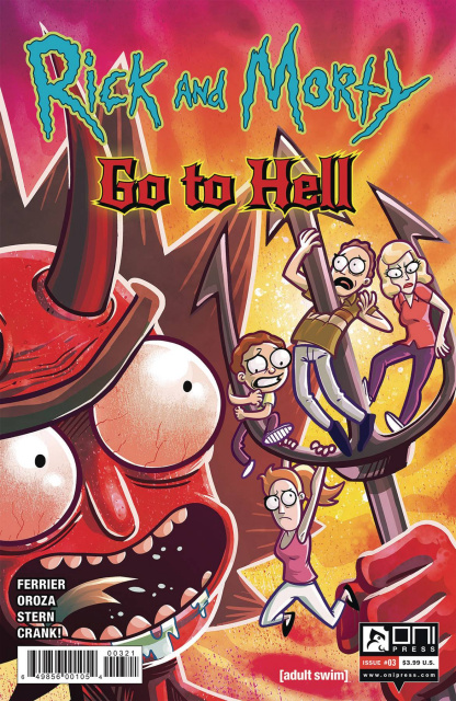 Rick and Morty Go to Hell #3 (Oroza Cover)
