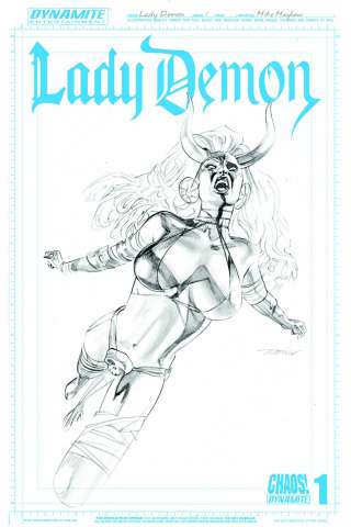 Lady Demon #1 (50 Copy Mayhew Artboard Cover)