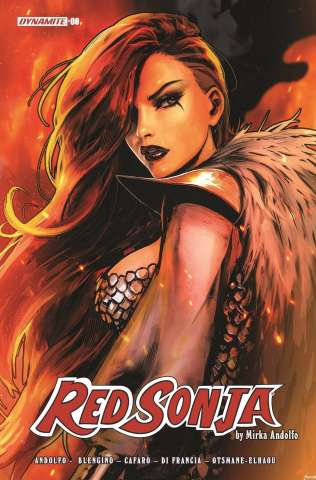 Red Sonja #8 (Sozomaika Cover)