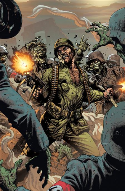 DC Horror Presents Sgt. Rock vs. The Army of the Dead #1 (Gary Frank Cover)