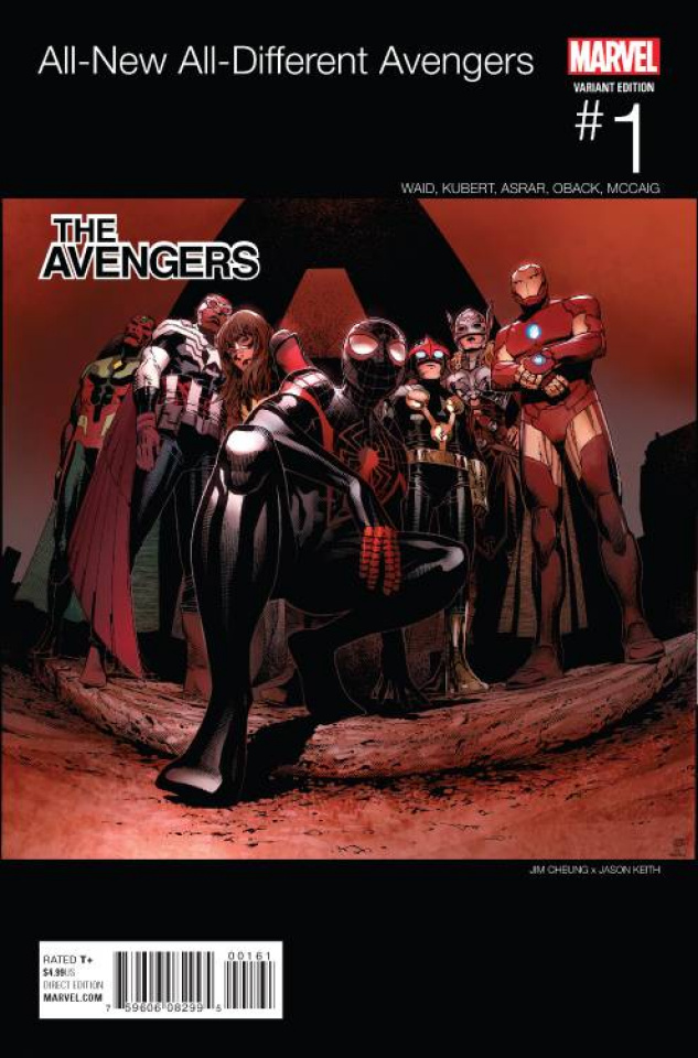 All-New All-Different Avengers #1 (Cheung Hip Hop Cover)