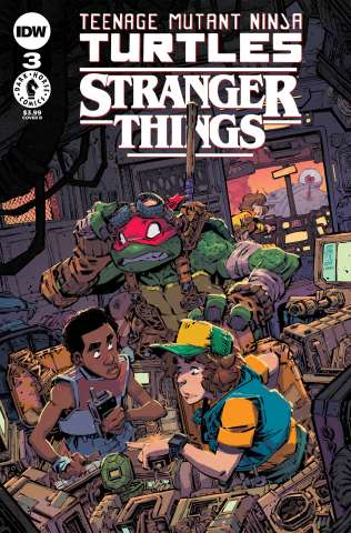 Teenage Mutant Ninja Turtles / Stranger Things #3 (Corona Cover)