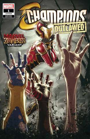 Champions #1 (Andrews Marvel Zombies Cover)