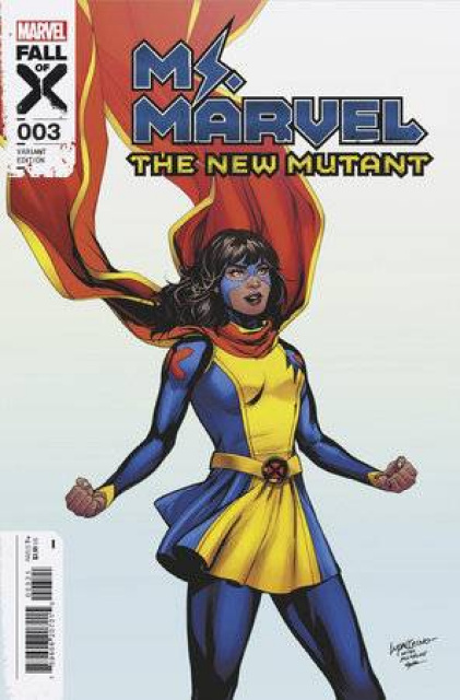 Ms. Marvel: The New Mutant #3 (Ema Lupacchino Homage Cover)