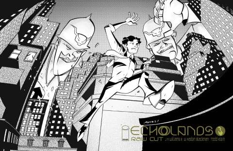 Echolands #3 (Oeming & Soma Raw Cut Edition)