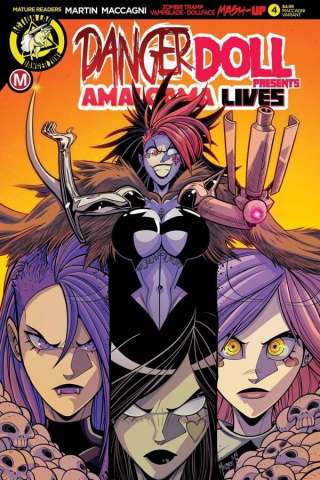 Danger Doll Squad Presents: Amalgama Lives #4 (Maccagni Cover)