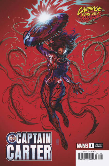 Captain Carter #1 (Bartel Carnage Forever Cover)