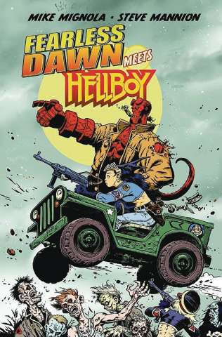 Fearless Dawn Meets Hellboy (Mannion Cover)