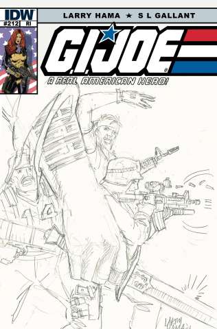 G.I. Joe: A Real American Hero #212 (10 Copy Cover)