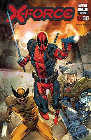 X-Force #18 (Liefeld Deadpool 30th Anniversary Cover)