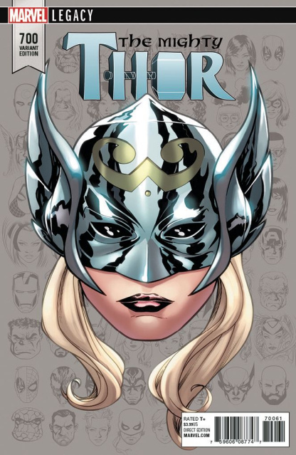 The Mighty Thor #700 (McKone Legacy Headshot Cover)