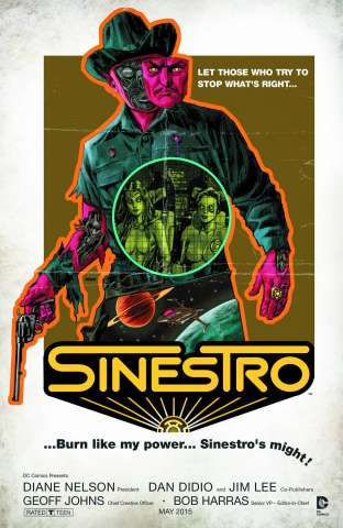 Sinestro #11 (Movie Poster Cover)