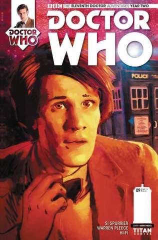 Doctor Who: New Adventures with the Eleventh Doctor, Year Two #9 (Wheatley Cover)