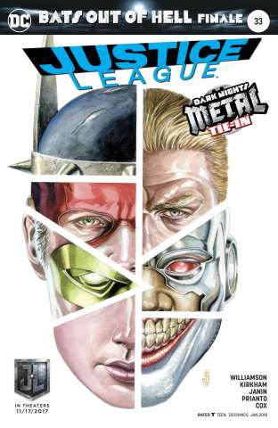 Justice League #33 (Metal Cover)