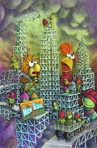 Fraggle Rock: The Journey to the Everspring #1 (NYCC Cover)