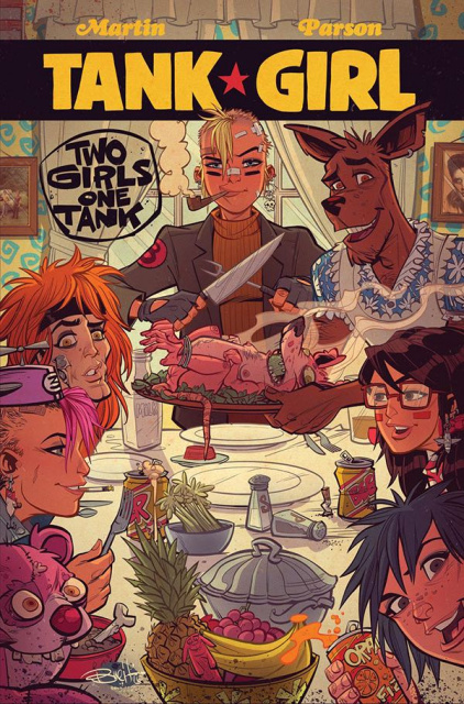 Tank Girl: Two Girls, One Tank #3 (Parson Cover)