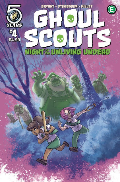 Ghoul Scouts: Night of the Unliving Undead #4 (Eneas Cover)