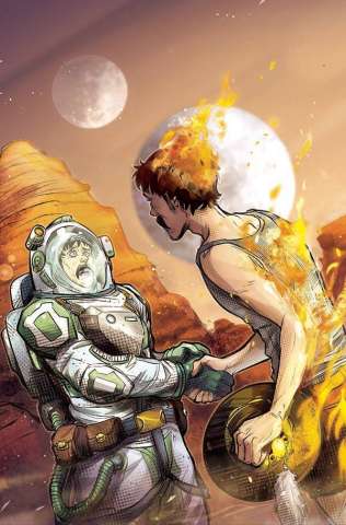Traveling to Mars #9 (30 Copy Tallarico Virgin Cover)