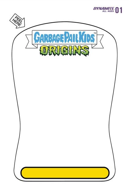 Garbage Pail Kids: Origins #1 (Trading Card Blank Cover)