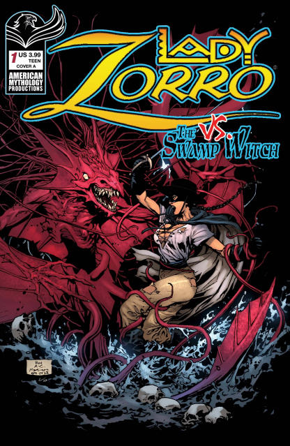 Lady Zorro vs. The Swamp Witch (Martinez Cover)