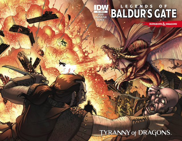 Dungeons & Dragons: Legends of Baldur's Gate #4 (10 Copy Cover)