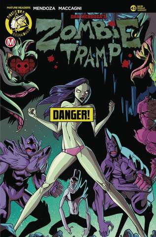 Zombie Tramp #43 (Celor Risque Cover)