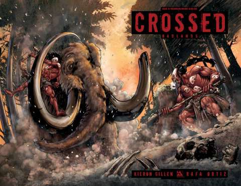 Crossed: Badlands #78 (Megafauna Mayhem Cover)