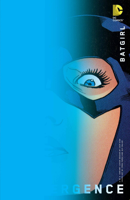 Convergence: Batgirl #2 (Chip Kidd Cover)