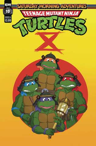 Teenage Mutant Ninja Turtles: Saturday Morning Adventures #10 (Schoening Cover)