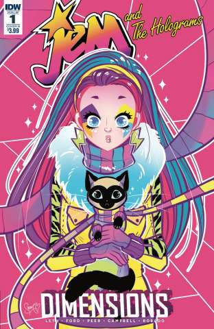 Jem and The Holograms: Dimensions #1 (Robado Cover)