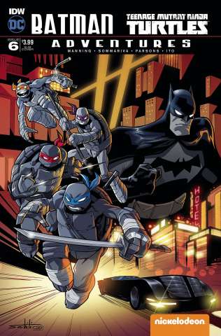 Batman / Teenage Mutant Ninja Turtles Adventures #6 (Subscription Cover)