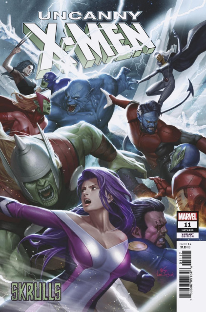 Uncanny X-Men #11 (Inhyuk Lee Skrulls Cover)