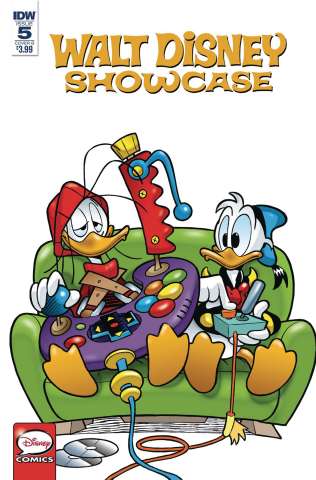 Walt Disney Showcase #5: The Donald Duck Family (Faccini Cover)