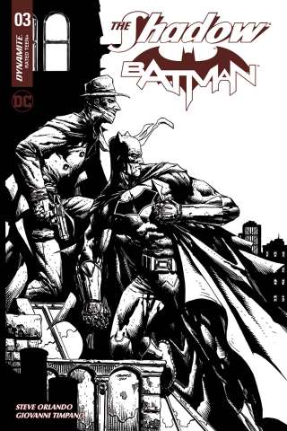 The Shadow / Batman #3 (30 Copy Desjardins Cover)