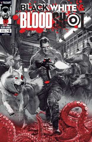 Black, White & Bloodshot #3 (Guedes Cover)