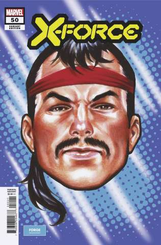 X-Force #50 (Mark Brooks Headshot Cover)