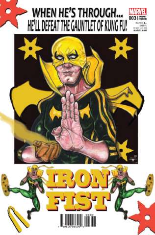 Iron Fist #3 (Davis Cover)